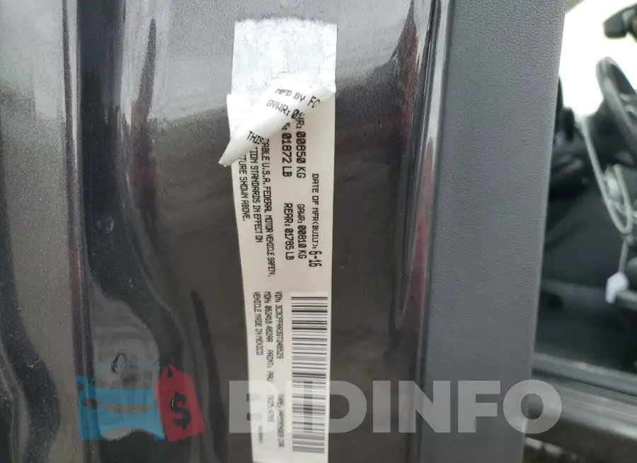 3C3CFFAR3GT248529 Photo# 12