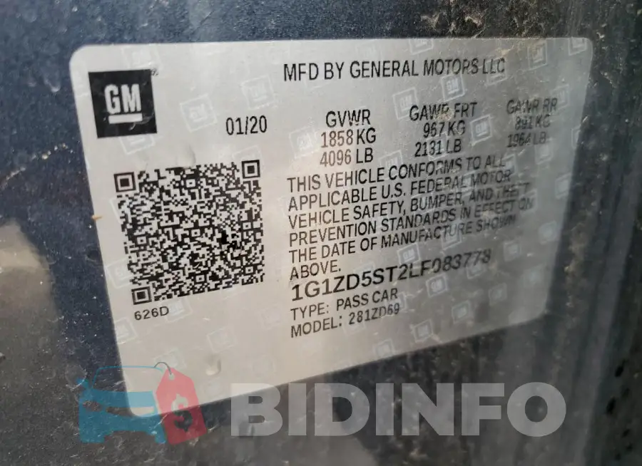 1G1ZD5ST2LF083778 Photo# 12