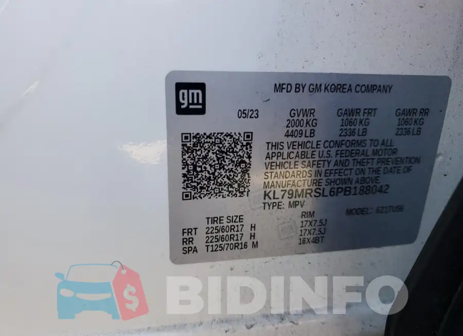 KL79MRSL6PB188042 Photo# 14