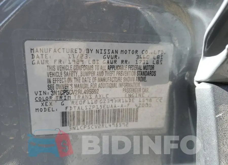 3N1CP5CV2RL495592 Photo# 13