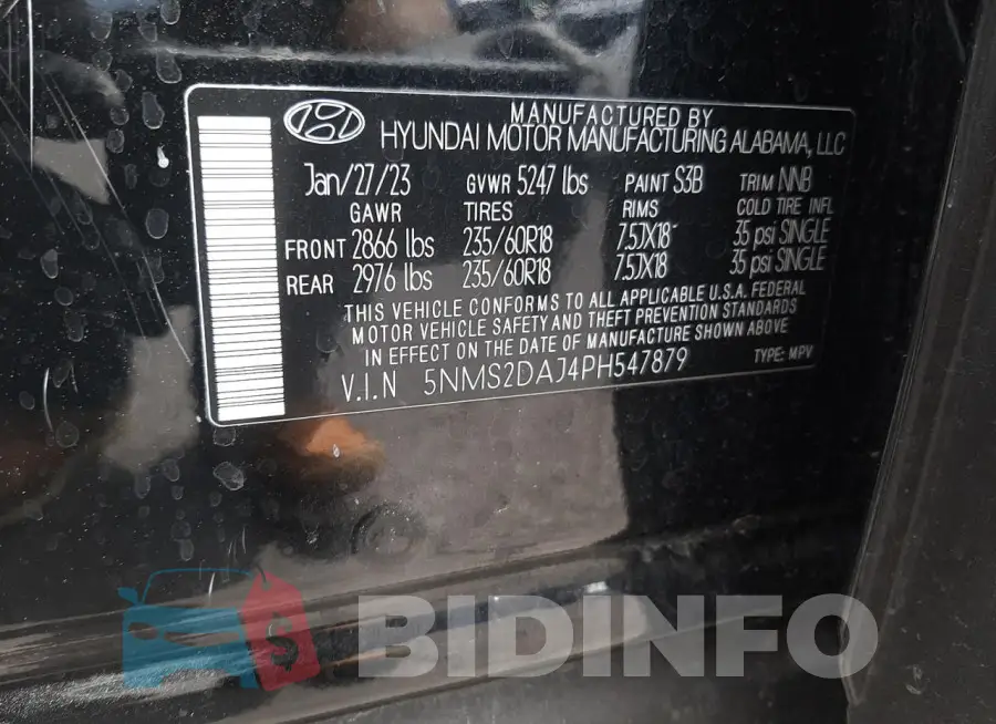 5NMS2DAJ4PH547879 Photo# 13