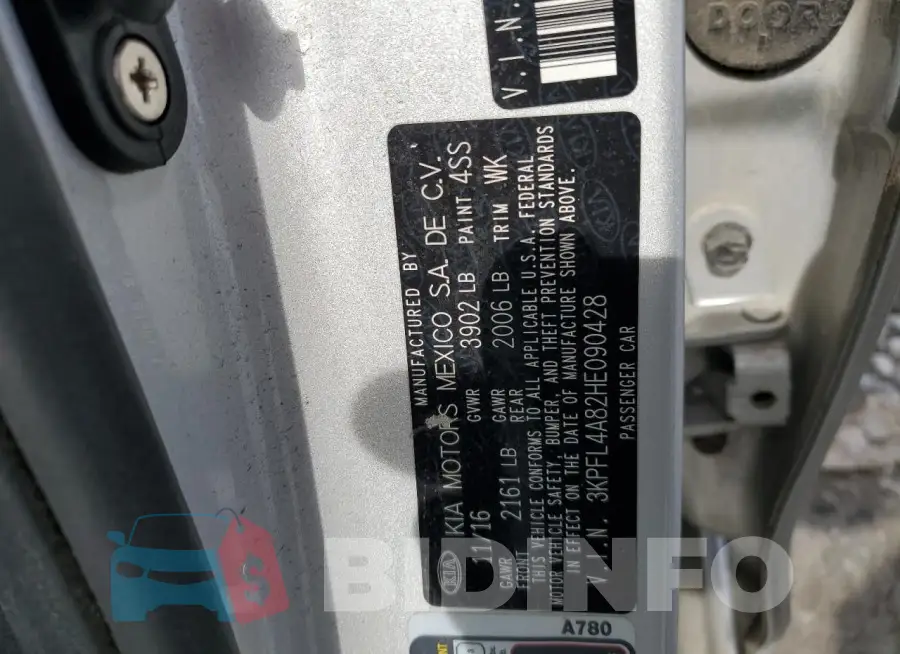 3KPFL4A82HE090428 Photo# 12