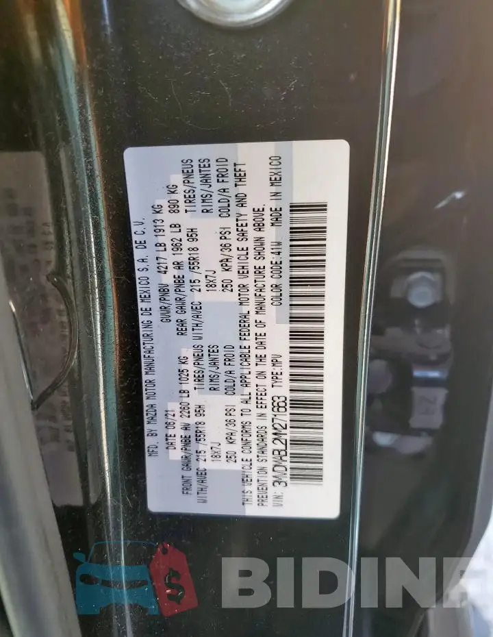 3MVDMABL2MM271663 Photo# 12