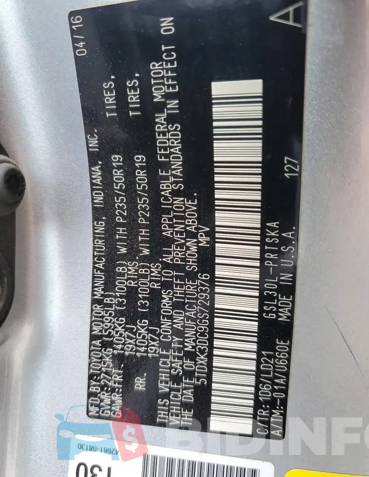 5TDXK3DC9GS729376 Photo# 14