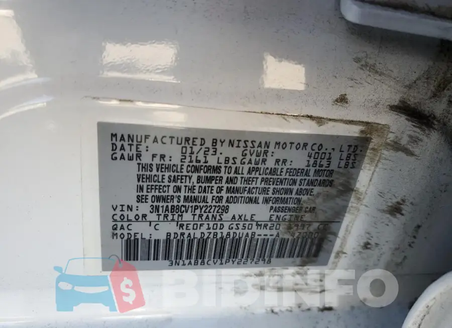 3N1AB8CV1PY227298 Photo# 12