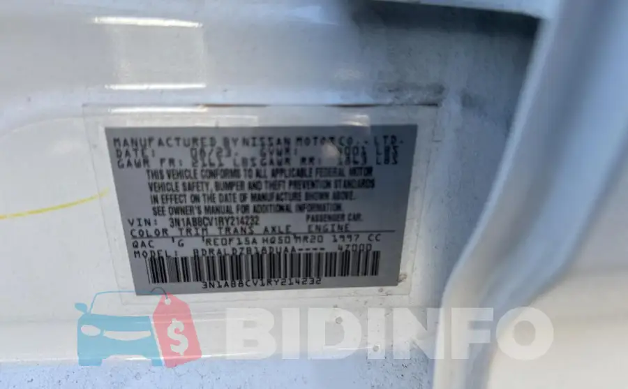 3N1AB8CV1RY214232 Photo# 10