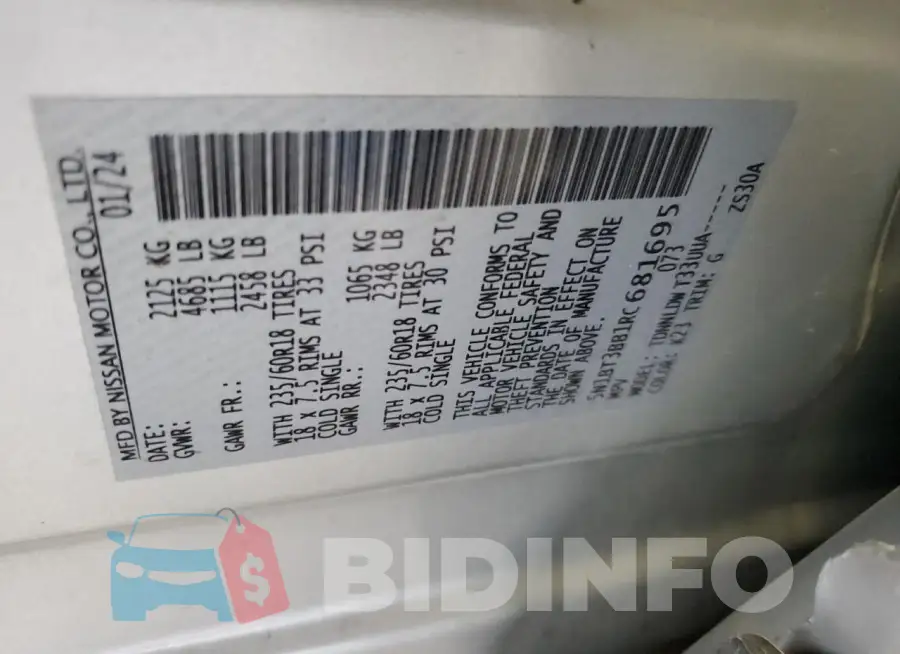 5N1BT3BB1RC681695 Photo# 13