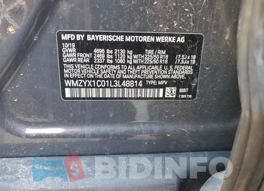 WMZYX1C01L3L48814 Photo# 13