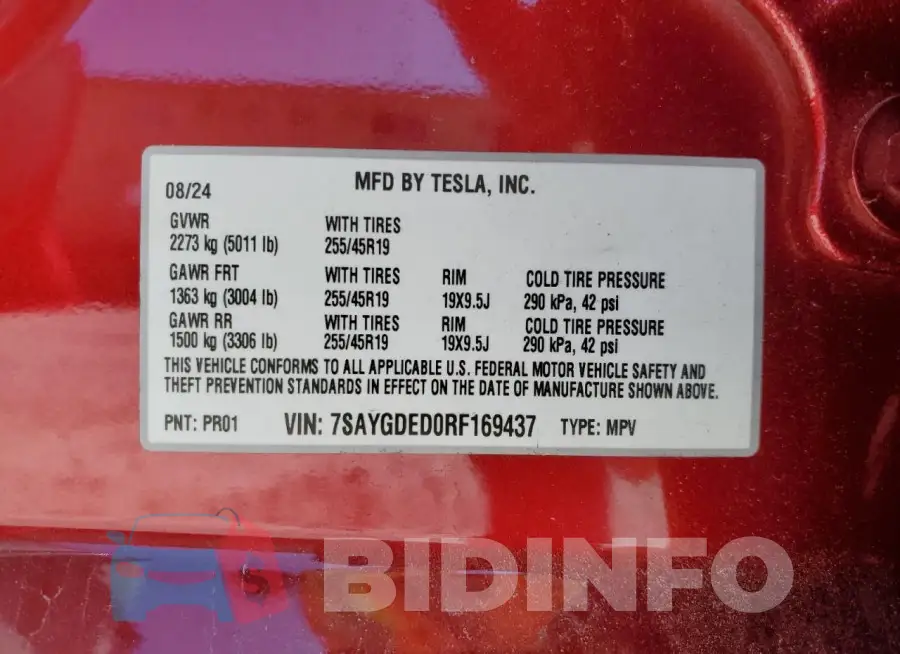 7SAYGDED0RF169437 Photo# 13
