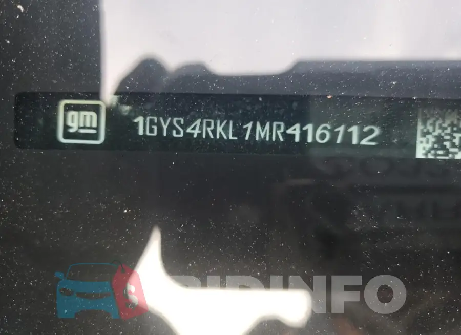 1GYS4RKL1MR416112 Photo# 13