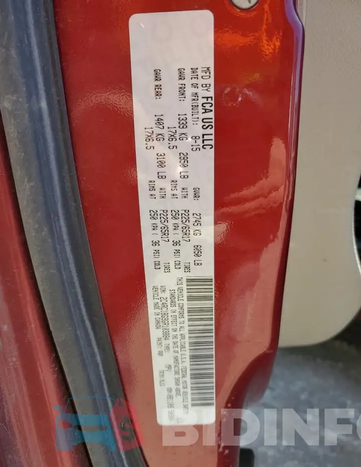 2C4RC1BG9GR103884 Photo# 13