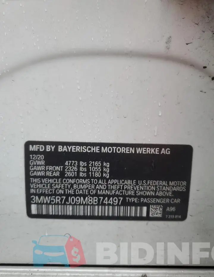 3MW5R7J09M8B74497 Photo# 12