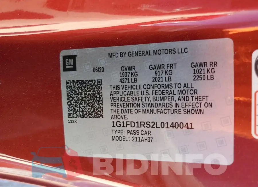 1G1FD1RS2L0140041 Photo# 12