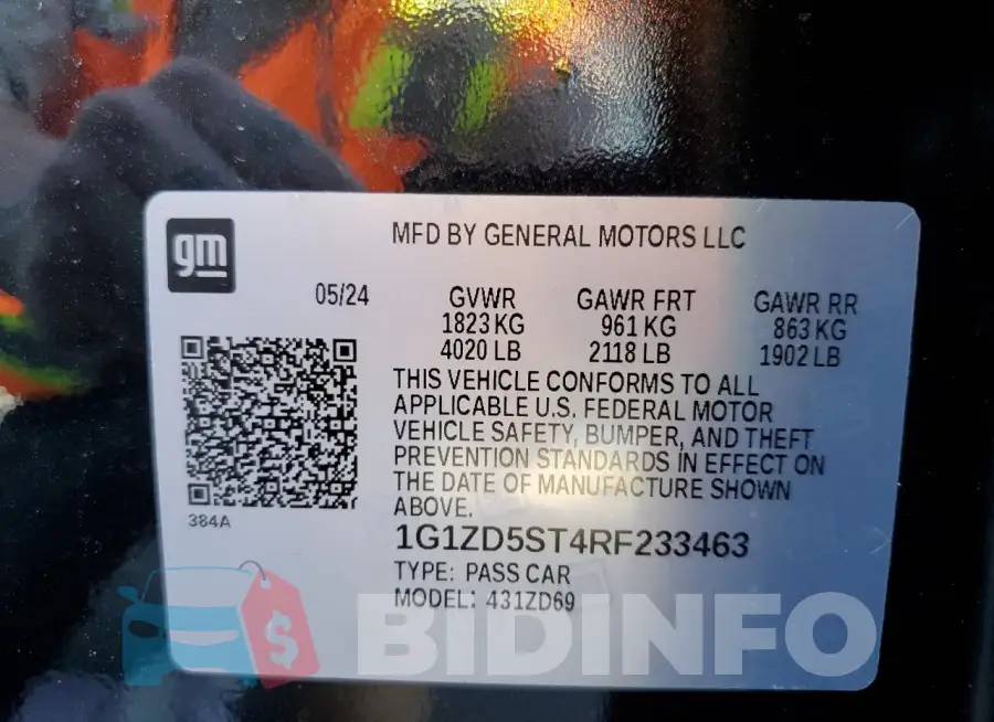1G1ZD5ST4RF233463 Photo# 13