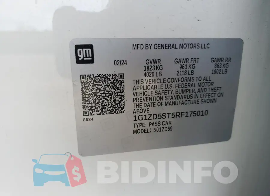 1G1ZD5ST5RF175010 Photo# 13