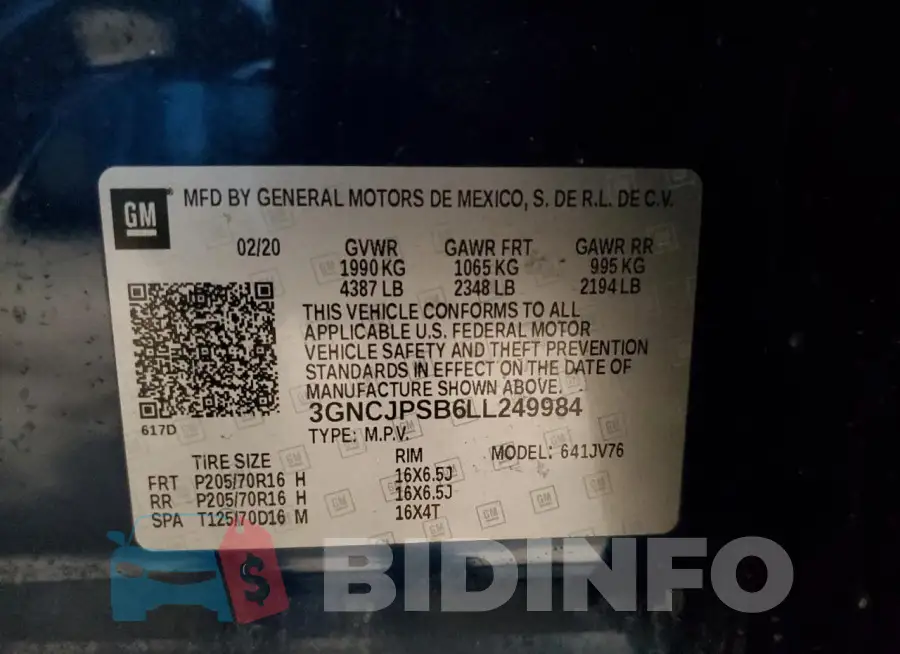 3GNCJPSB6LL249984 Photo# 13