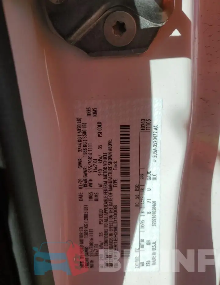 1FTER1EH2MLD10008 Photo# 12