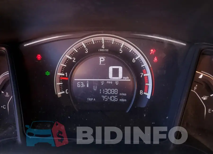 19XFC2F55GE017121 Photo# 9