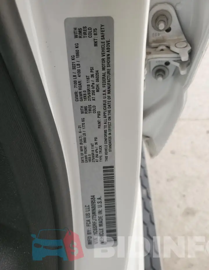 1C6SRFJT5MN809584 Photo# 12