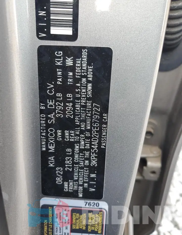 3KPF54AD2PE679727 Photo# 13