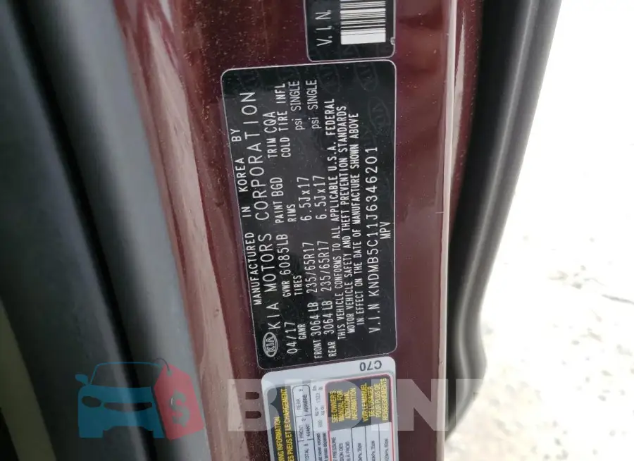 KNDMB5C11J6346201 Photo# 13