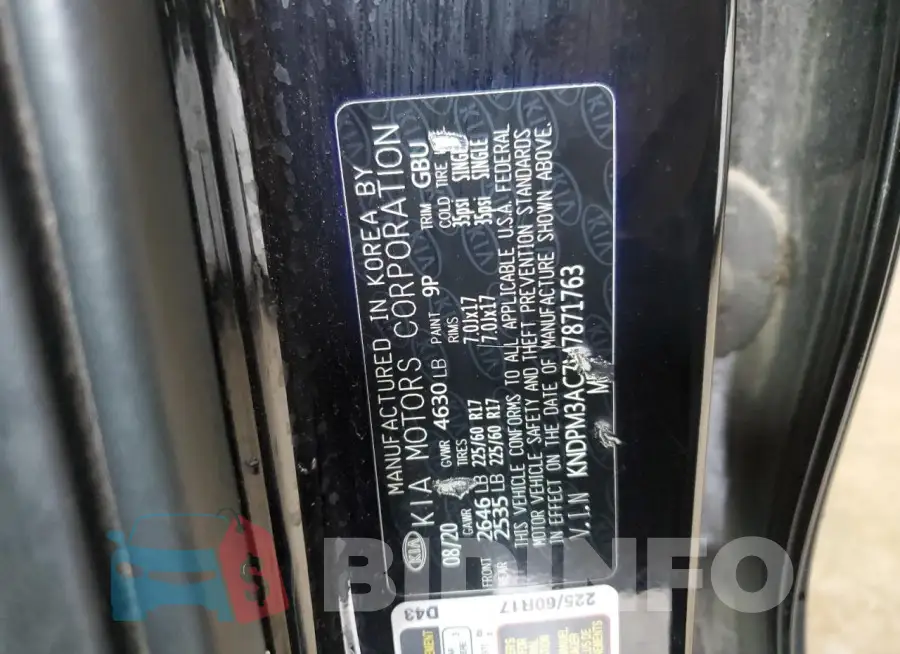 KNDPM3AC7M7871763 Photo# 13
