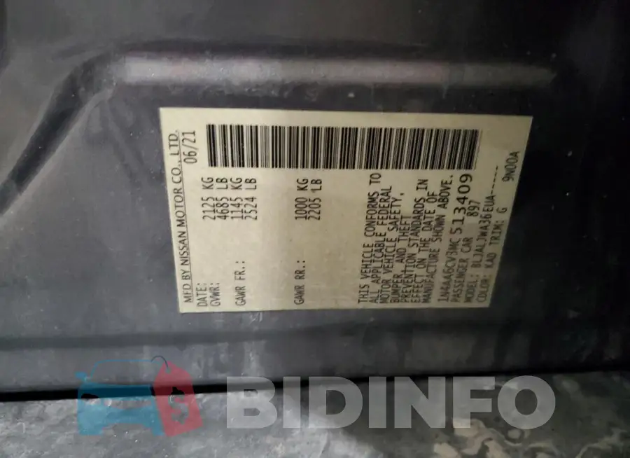 1N4AA6CV3MC513409 Photo# 12