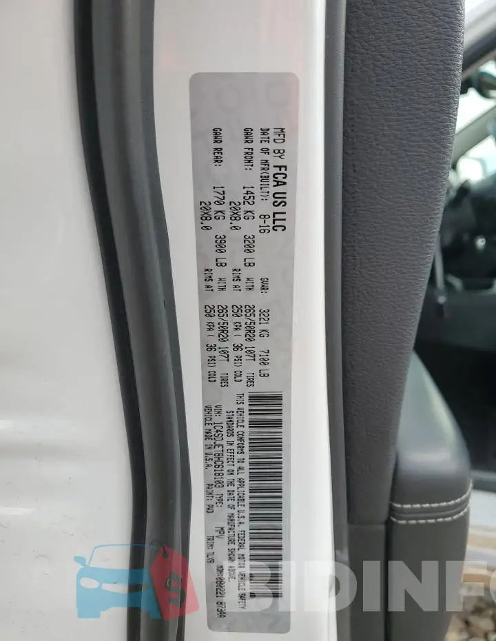 1C4SDJET8HC618103 Photo# 13