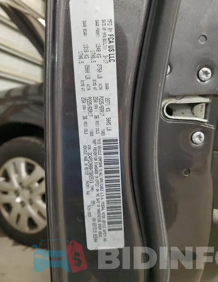 3C4PDCAB9HT602513 Photo# 13