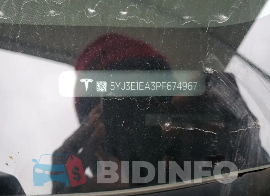 5YJ3E1EA3PF674967 Photo# 12