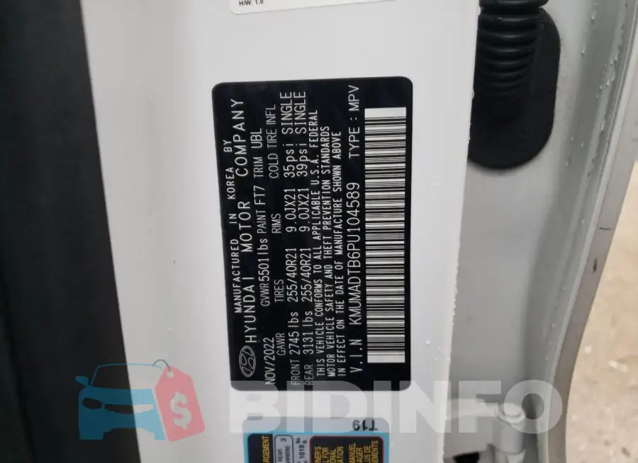 KMUMADTB6PU104589 Photo# 12