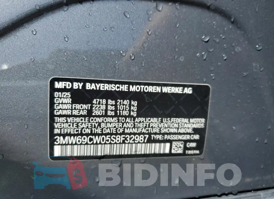 3MW69CW05S8F32987 Photo# 12