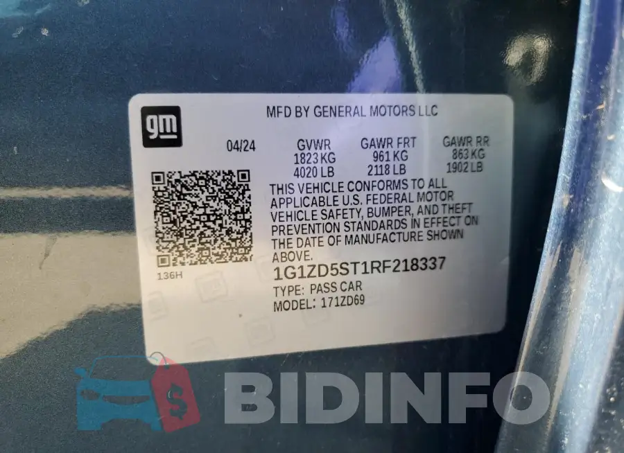 1G1ZD5ST1RF218337 Photo# 12