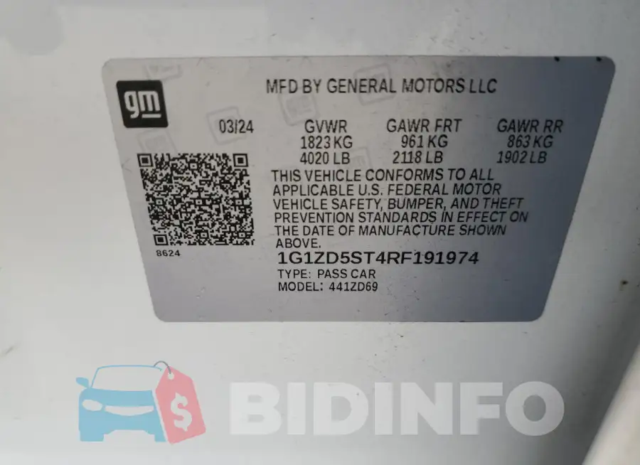 1G1ZD5ST4RF191974 Photo# 13