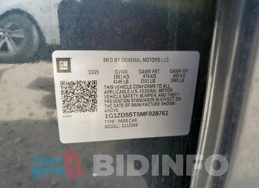 1G1ZD5ST5MF028761 Photo# 12