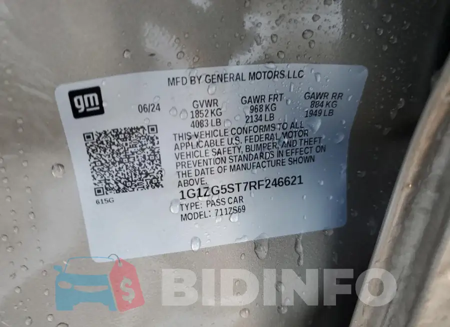 1G1ZG5ST7RF246621 Photo# 12