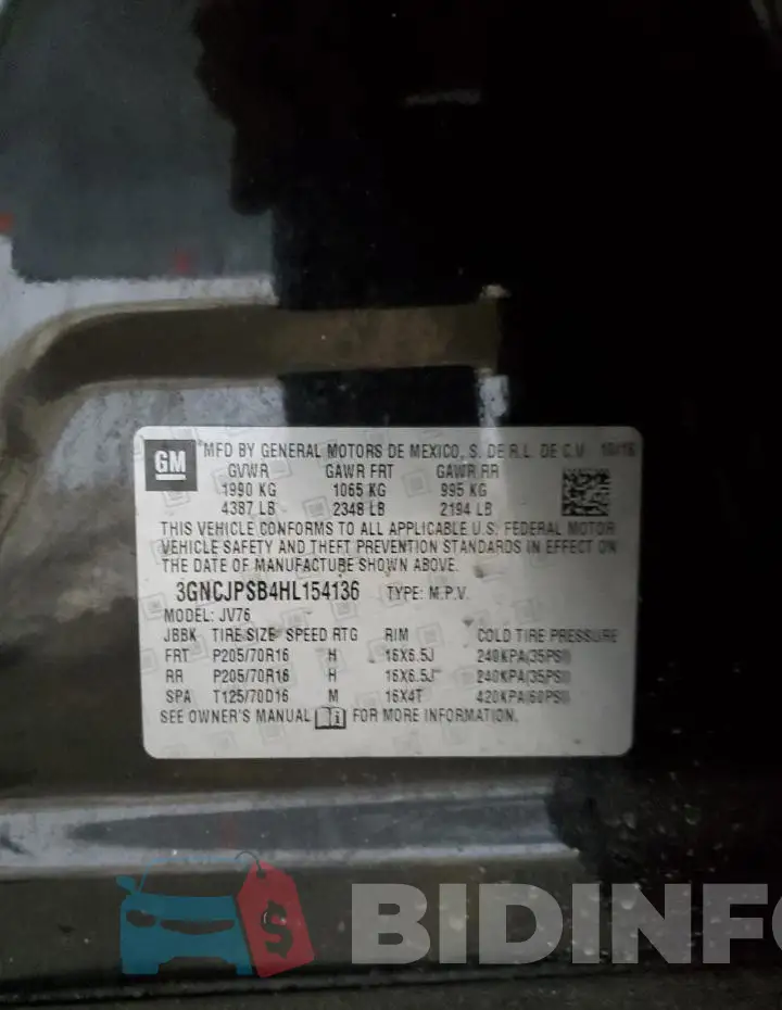 3GNCJPSB4HL154136 Photo# 13