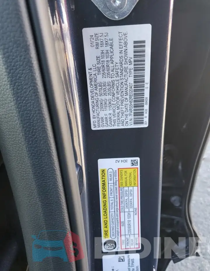 7FARS5H82RE020407 Photo# 12