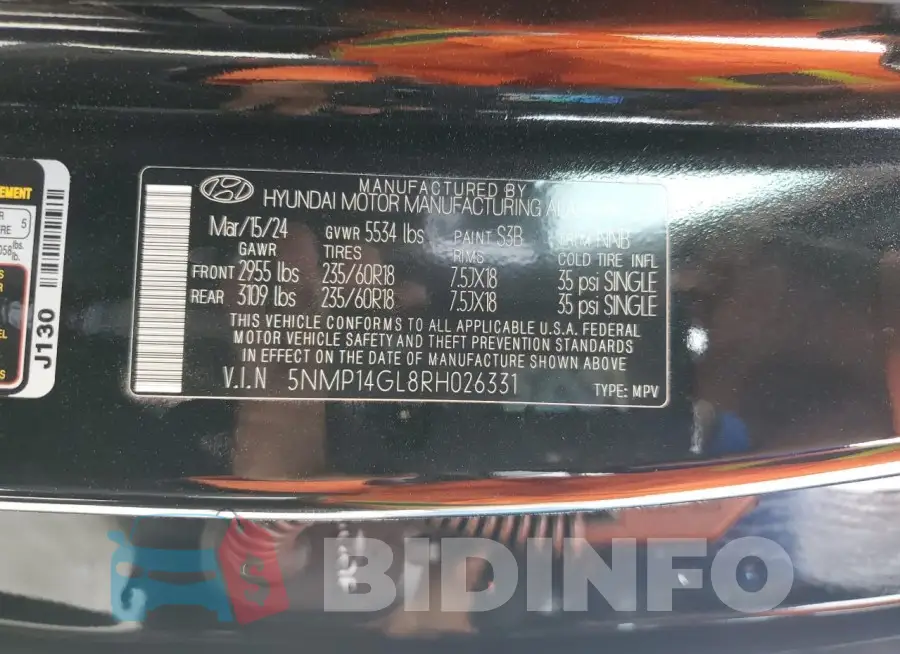5NMP14GL8RH026331 Photo# 13