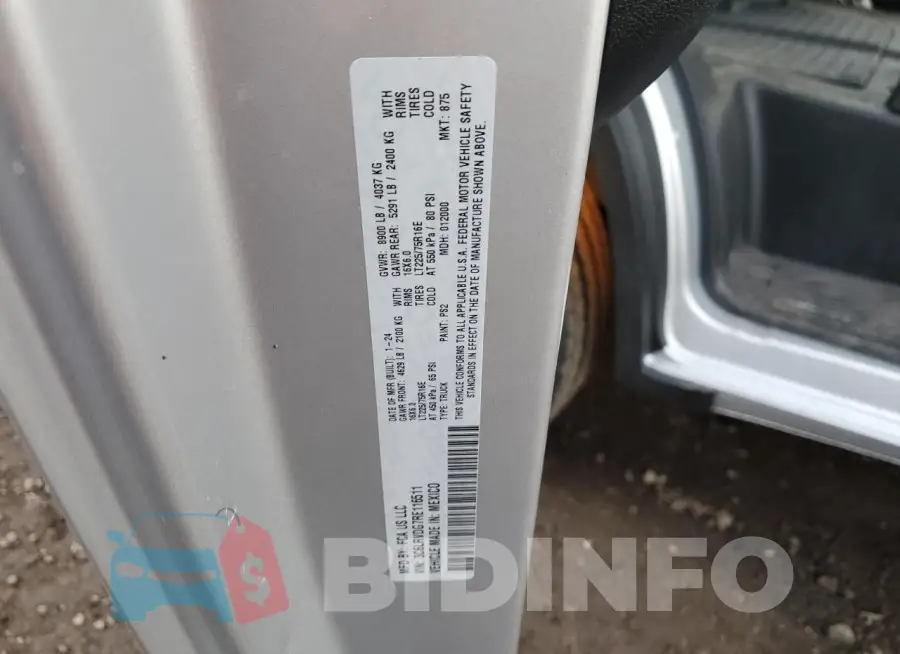 3C6LRVDG7RE116511 Photo# 12