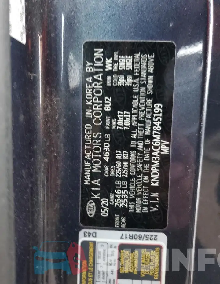 KNDPM3AC6M7845199 Photo# 13