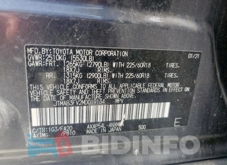JTMAB3FV2MD019134 Photo# 14