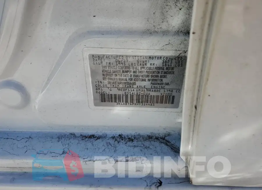 3N1AB7APXHY354485 Photo# 13