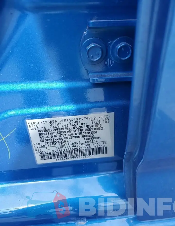 3N1AB8CV9RY348101 Photo# 12