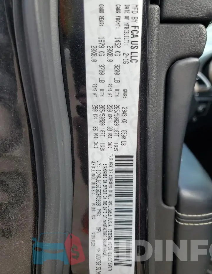 1C4RJECG1GC345038 Photo# 12