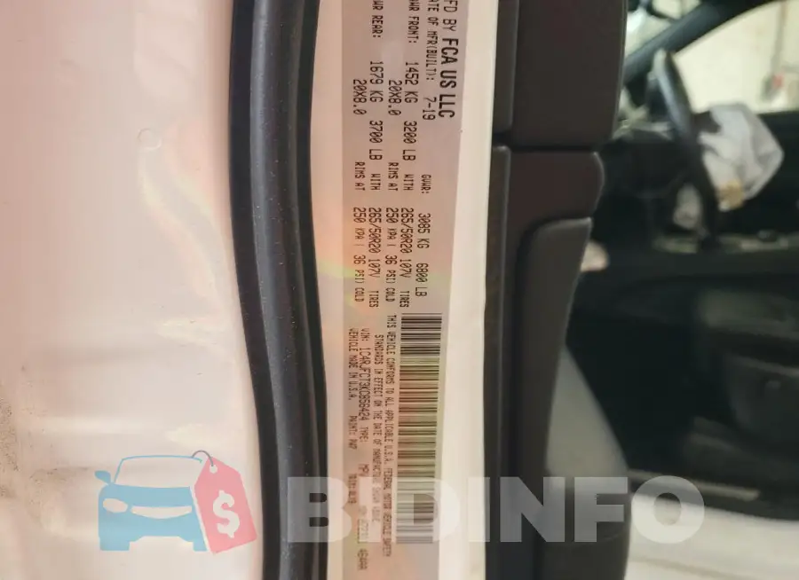 1C4RJFCT3KC856424 Photo# 14