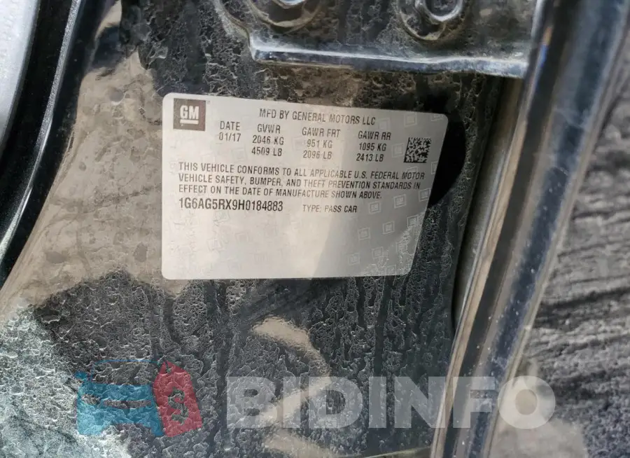1G6AG5RX9H0184883 Photo# 12