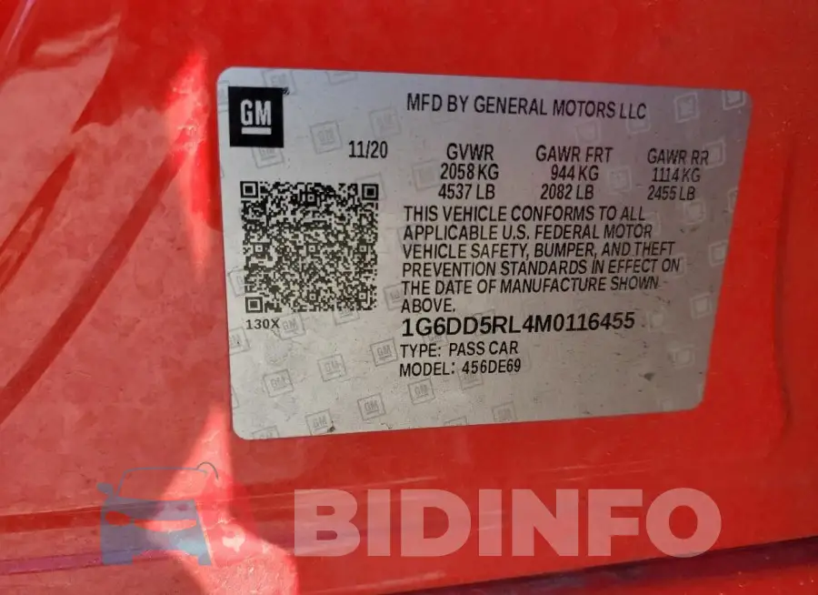 1G6DD5RL4M0116455 Photo# 12