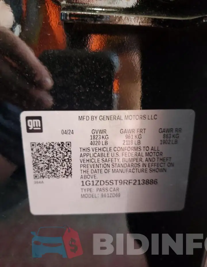 1G1ZD5ST9RF213886 Photo# 12