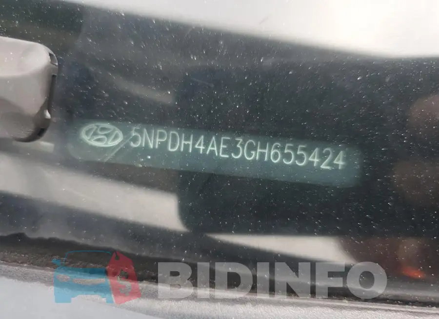 5NPDH4AE3GH655424 Photo# 13